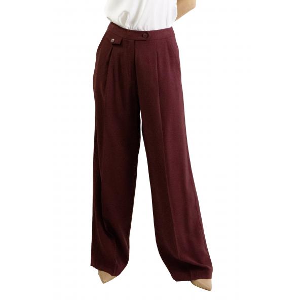 Pantalone in viscosa con taschino Options 